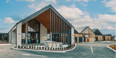 Thumbnail exterior photo of the entrance to The Sterling, Kaiapoi Clubhouse & Wellness Centre.